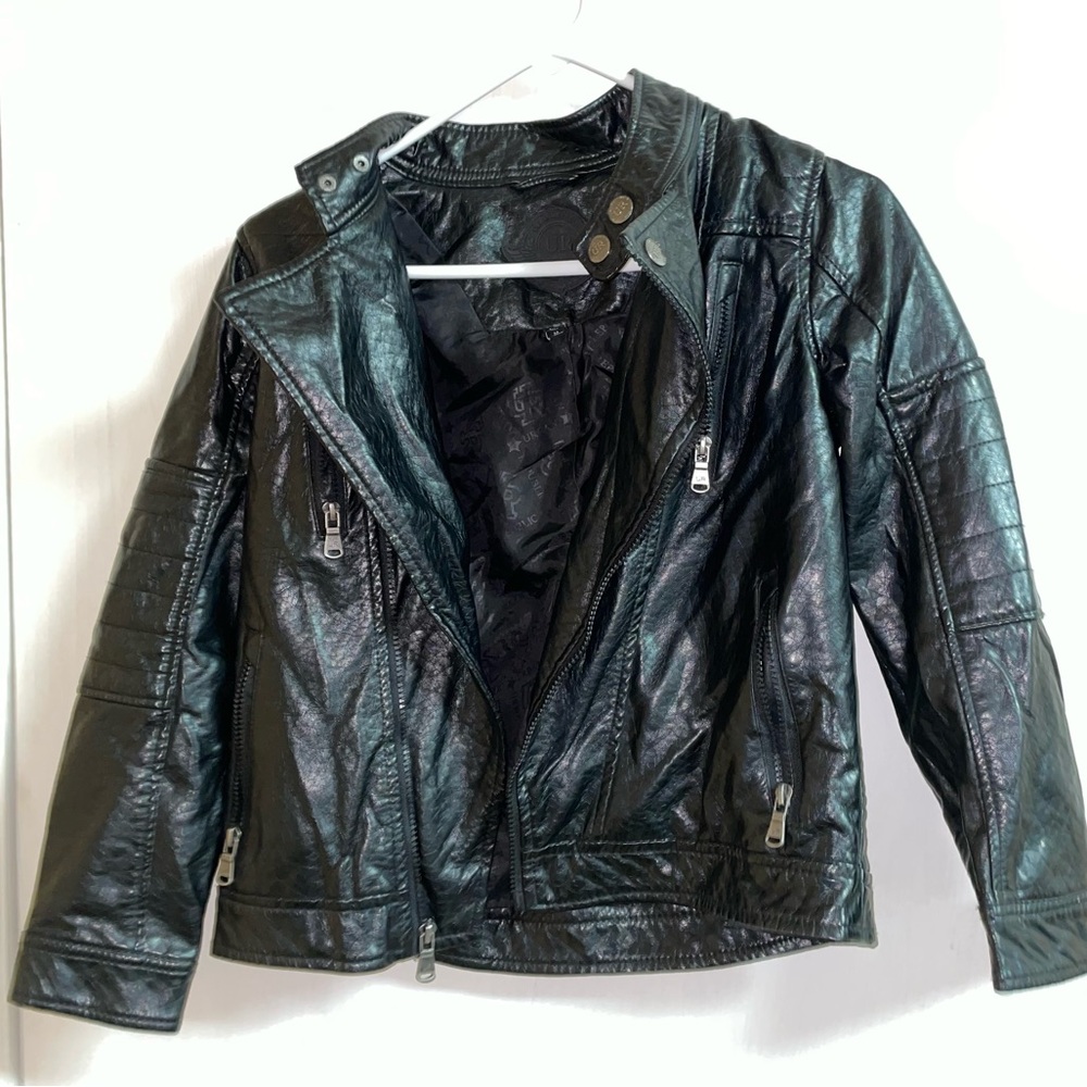 URBAN REPUBLIC BLACK LEATHER JACKET🖤
